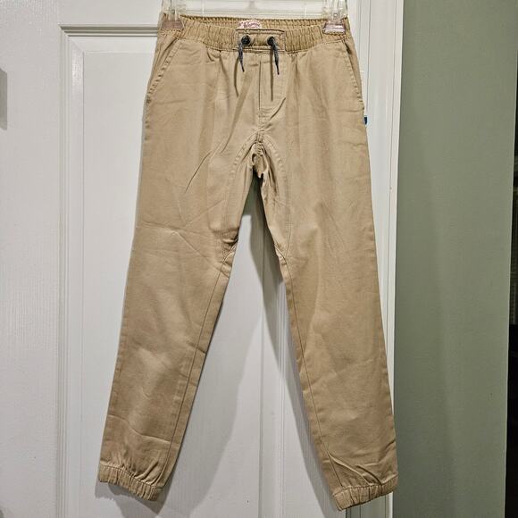 NWT Original Penguin Khaki Pull On Pants Size 8 - Picture 1 of 6